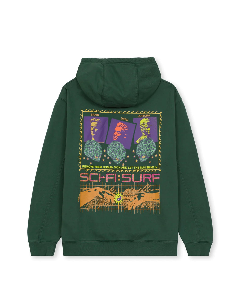 Gotcha sci-fi surf hooded