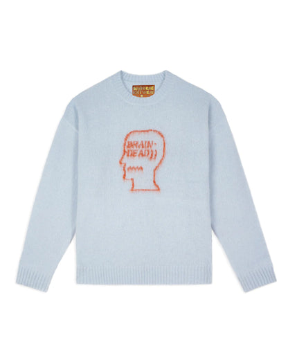 Superfuzz logohead crewneck sweater