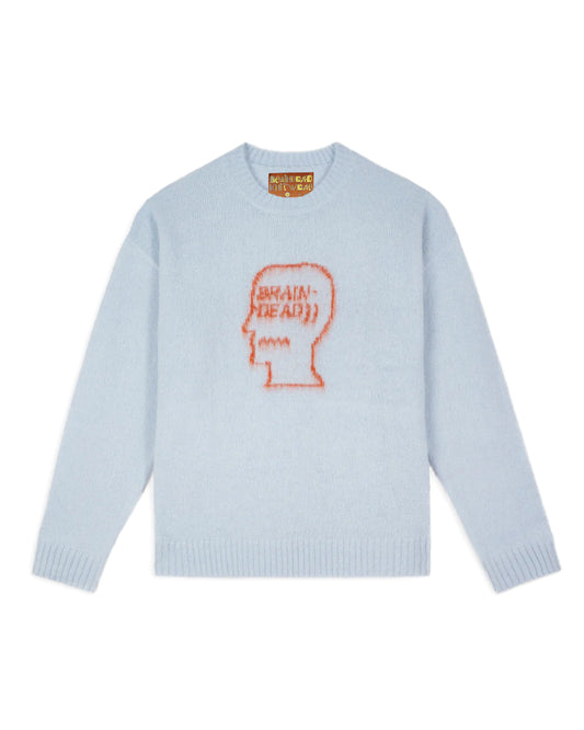 Superfuzz logohead crewneck sweater
